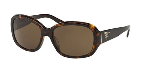 Prada PR 31NSA Asian Fit 2AU8C1 Sunglasses in Tortoiseshell 